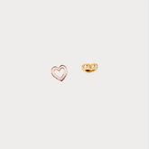 Love heart pendant available in Gold and Rose Gold. Our personalized jewelry is the perfect gift for every occasion